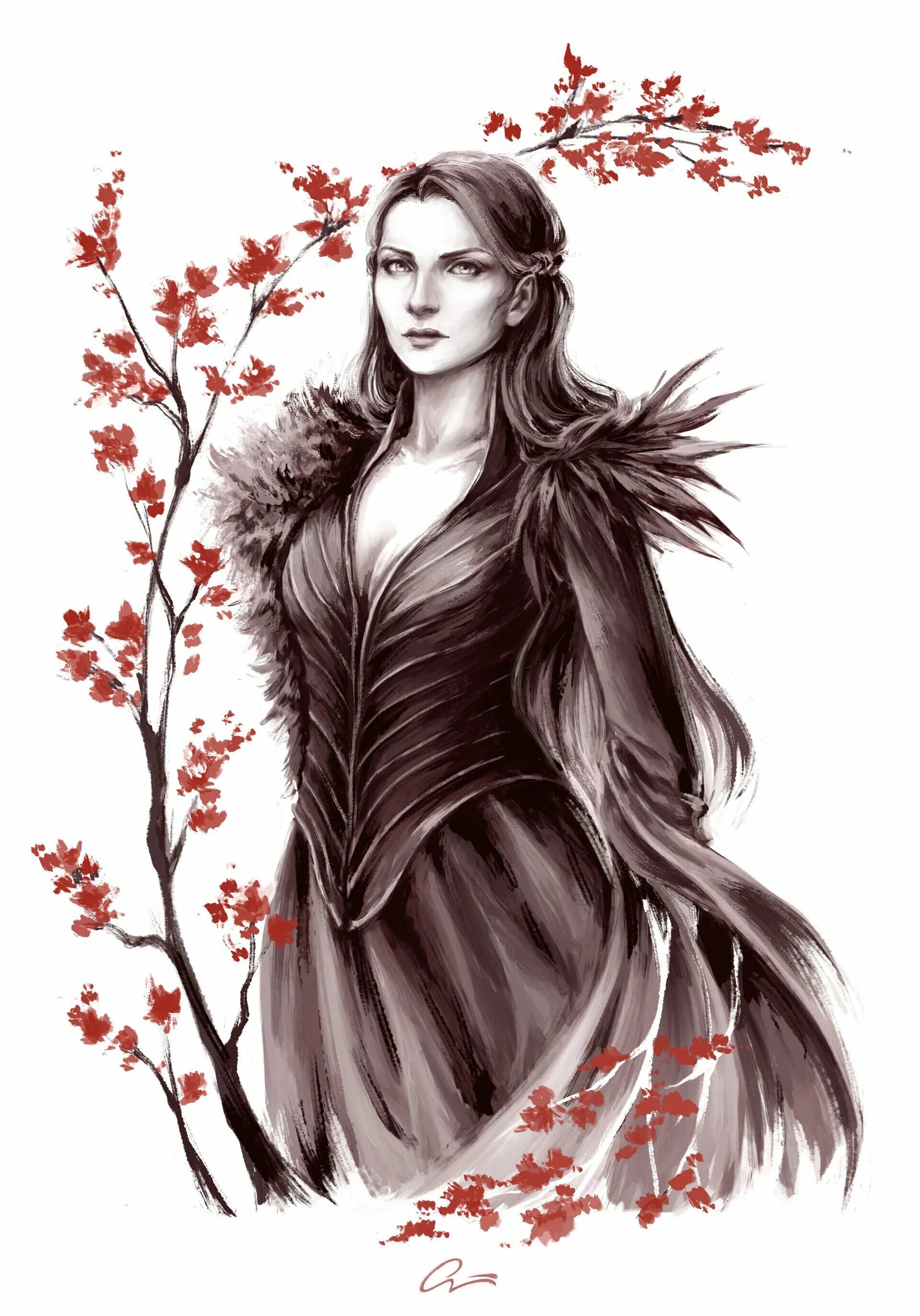 Лианна. Лианна старк. лианна старк арт. лианна старк арт фэнтези.