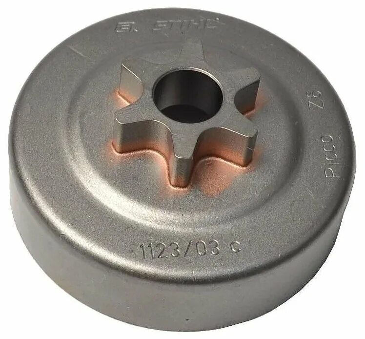 ведущая звездочка для бензопил (bs-52 - bs-62) шаг 0,325" (huter). звездочка цепи бензопилы. звездочка ведущая для бензопилы husqvarna 36,41,136,137,141,142. звездочки для бензопил stihl ms 180. звездочка цепи бензопилы.