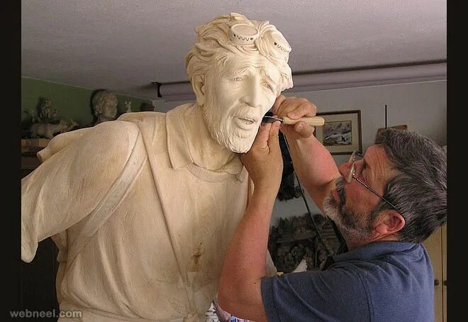 Create a sculpture