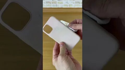 Как оттереть чехол от наклейки
