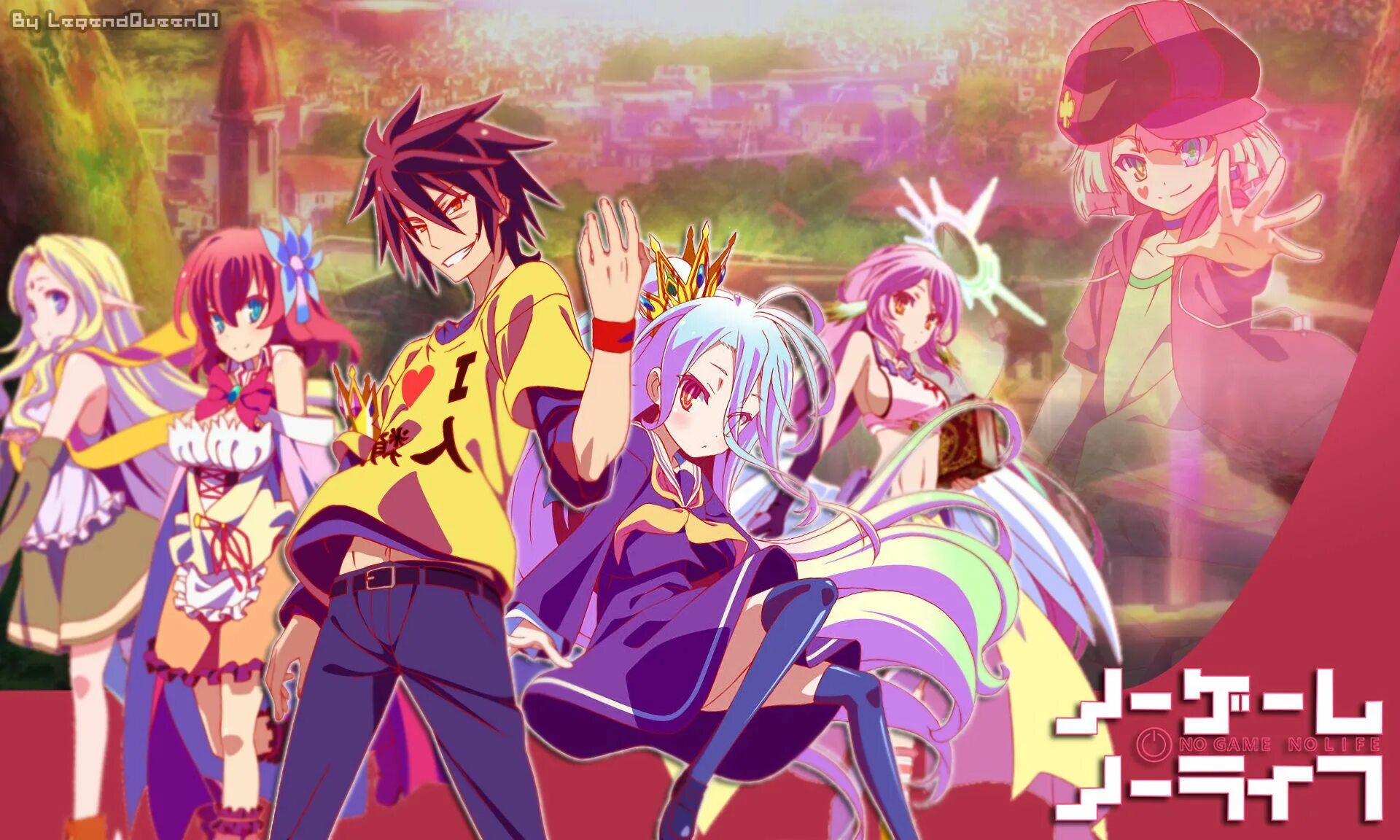 У нее нету игр. No game no Life Сора.