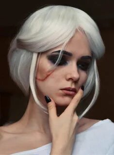 My own Ciri makeup - The Witcher 3 - 9GAG