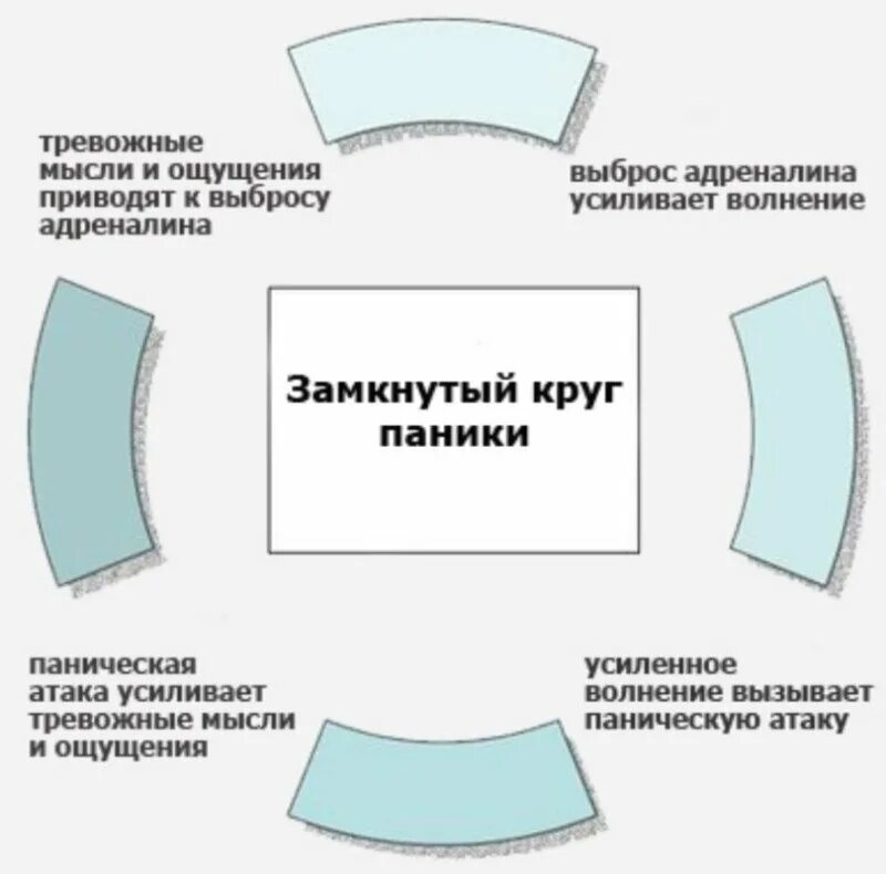 Паническая атака схема. Схема панической атаки. Замкнутый круг панической атаки. Порочный круг панической атаки. Замкнутый круг при панической атаке.