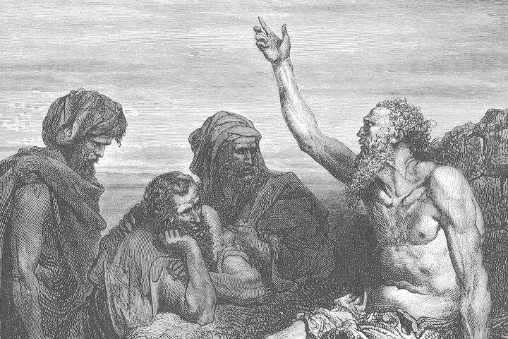 Пророк иов. Иов многострадальный гюстав доре. праведный иов многострадальный икона. иов библейский персонаж.