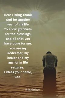 Thank you god here
