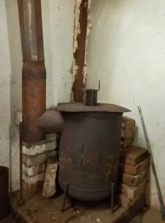 Как установить буржуйку на даче своими руками