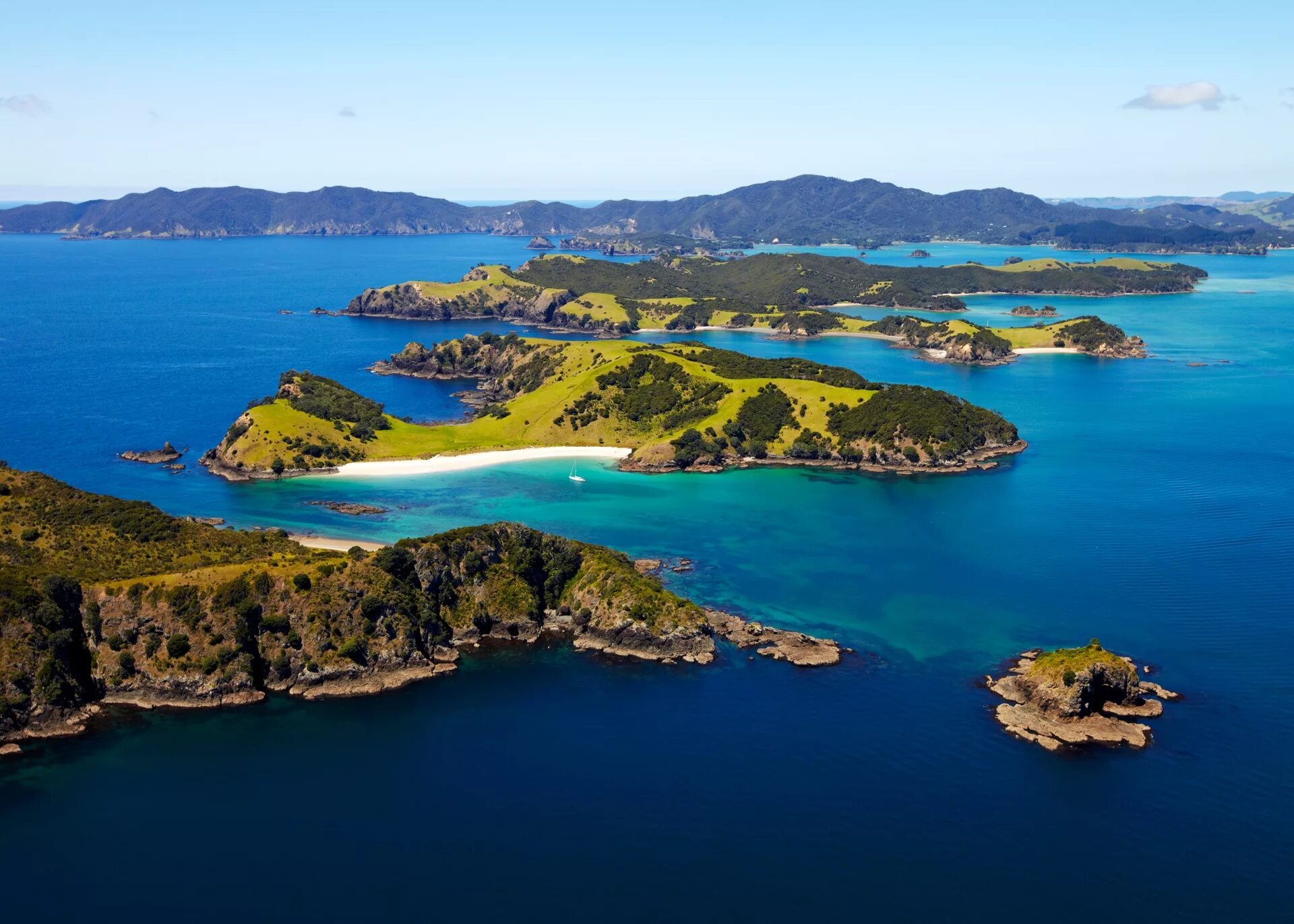 New zealand two islands