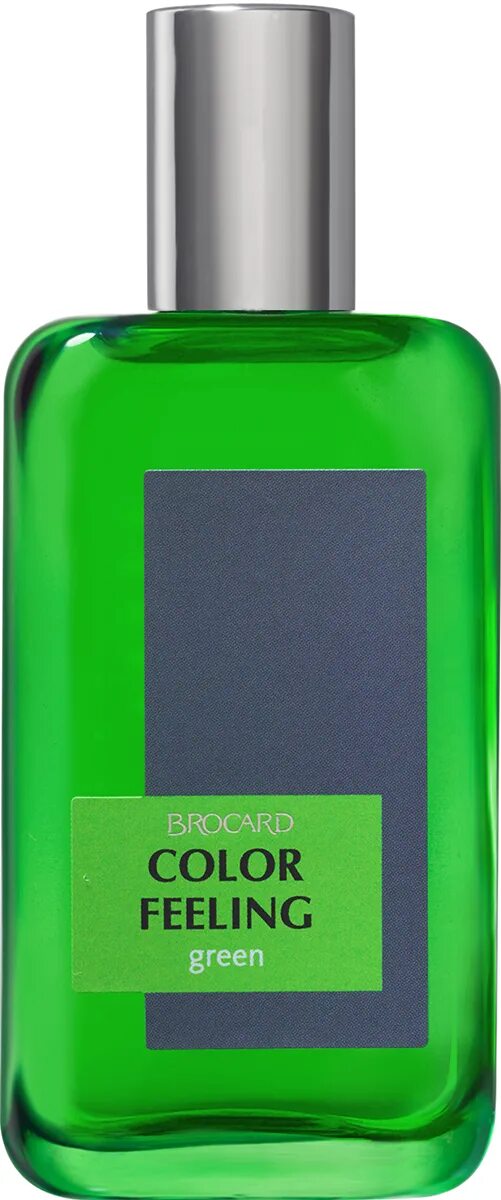 Brocard Color feeling. Чувство цвета. Зеленый муж. Т.В. 100мл. Одеколон зеленый. Бергамотовый ликер. Color feelings brocard