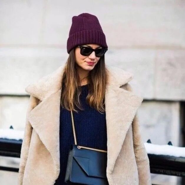 Модные образы с шапками COZY OUTFIT WITH TOPSHOP Alyson Haley New york outfits, New york winter outfit,