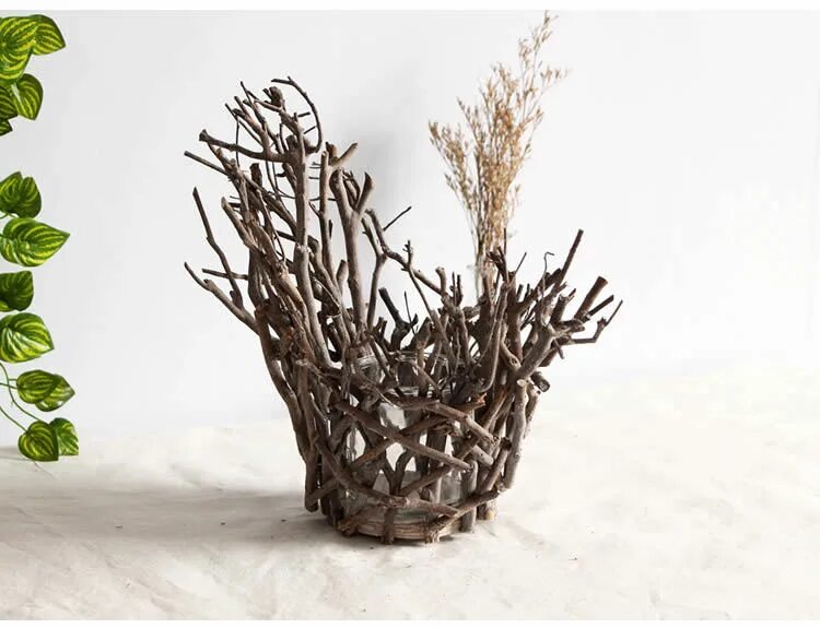 Флористические композиции из веток. Композиции с ветками деревьев. Гнездо из веток. Композиции из веток своими руками. Экостиль во флористике.