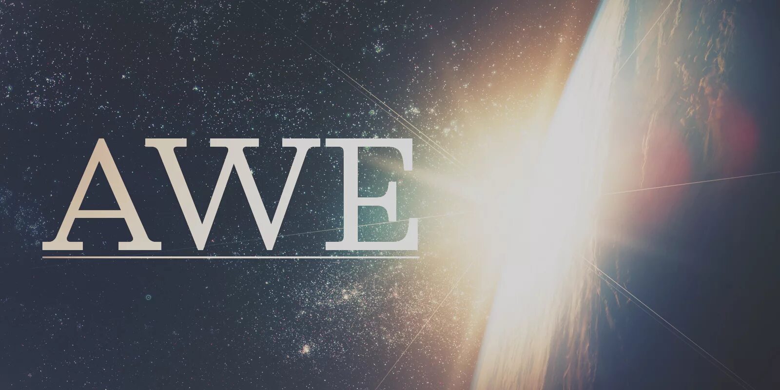 Be in awe of. In awe. awe. awe logo. awes.
