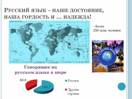 Русский язык достояние народа