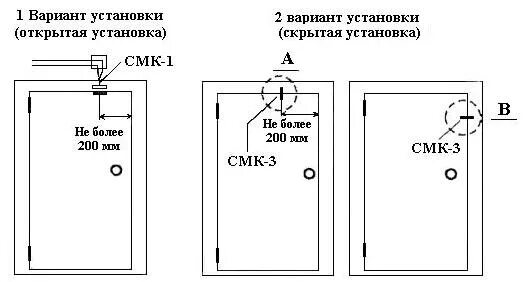 Монтаж смк. Охранные датчики геркон. Схема подключения магнитоконтактных извещателей. Геркон датчик схема подключения. Герконовый датчик на дверь схема подключения.