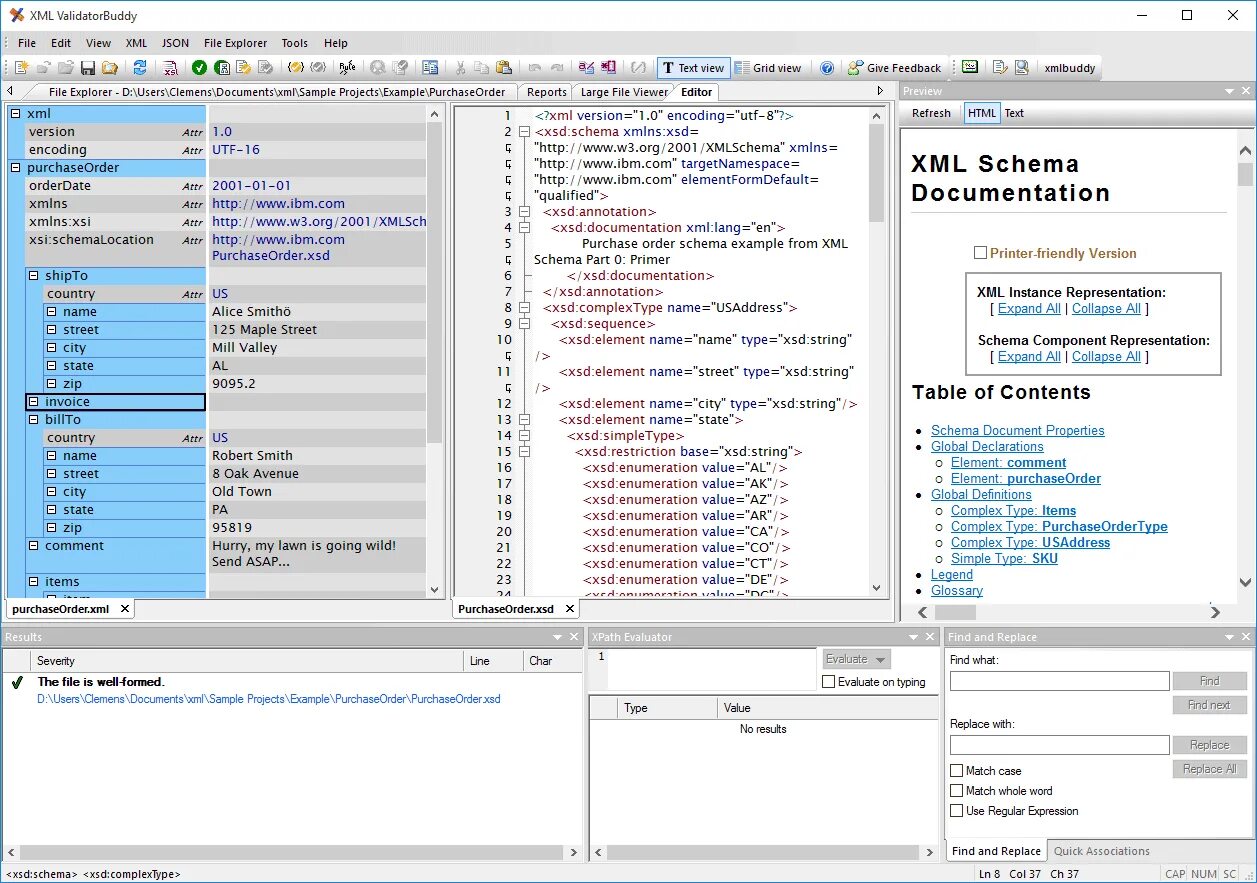 XML Grid Editor. XML Grid Editor бесплатная. Xml view