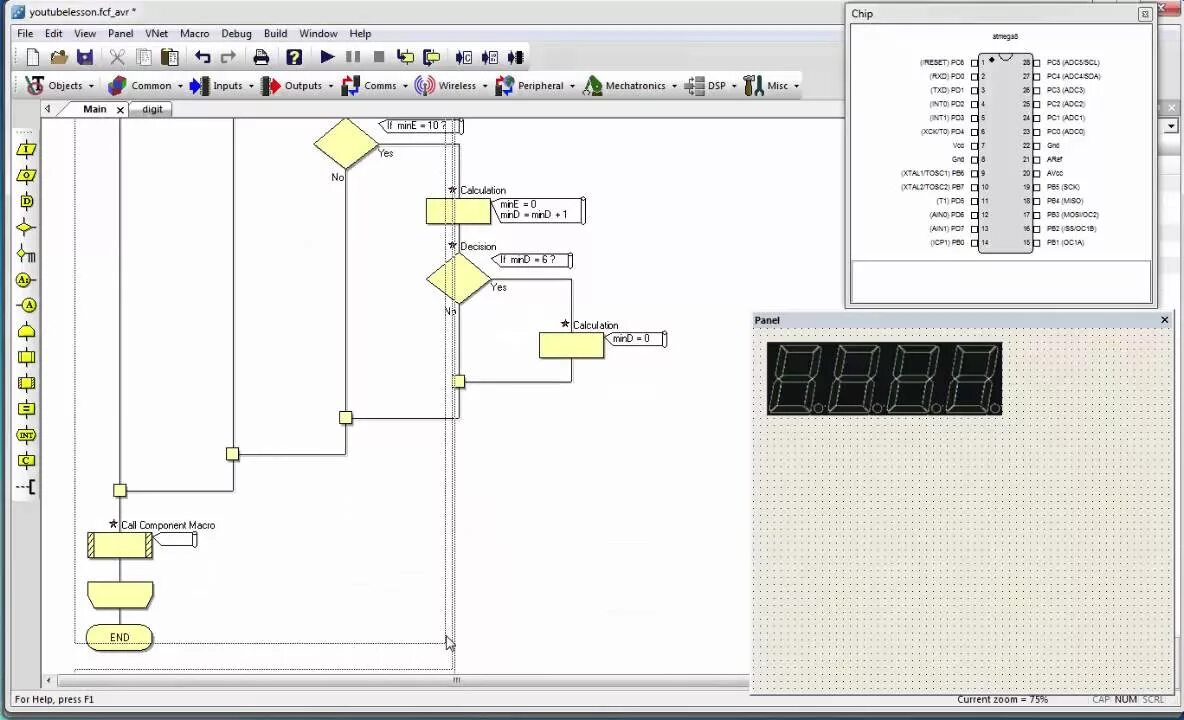 Flowcode 10. Flowcode 9. flowcode v9. flowcode arduino. flowcode примеры.