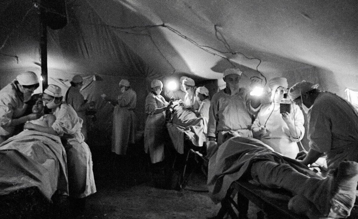 Военно полевой госпиталь 1941-1945.