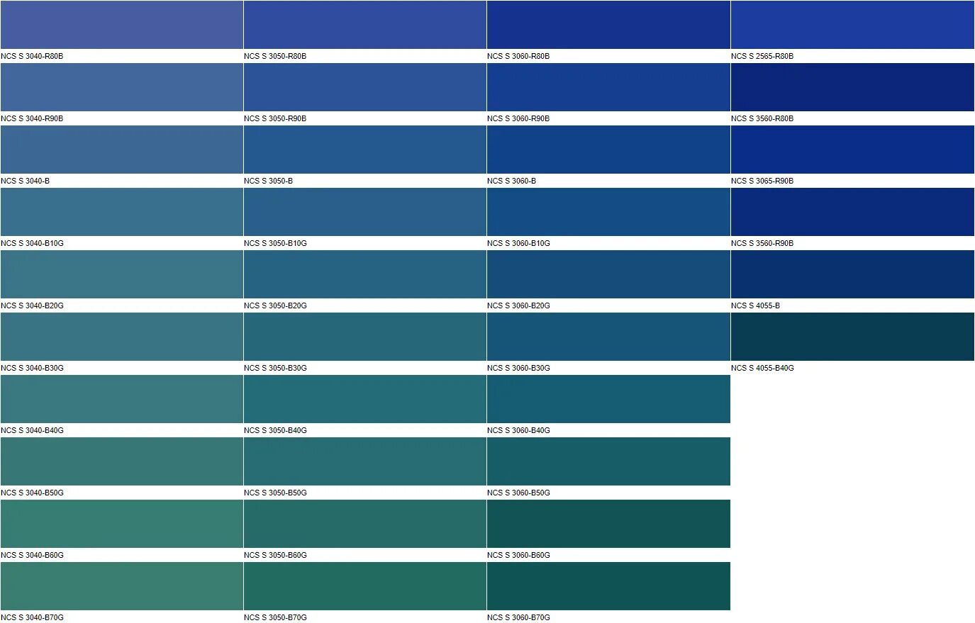 Цвет ncs палитра. NCS S 3040-r80b. Колеровка NCS S 3040 r80b. NCS S 5540 G палитра. NCS S 4030-r90b.