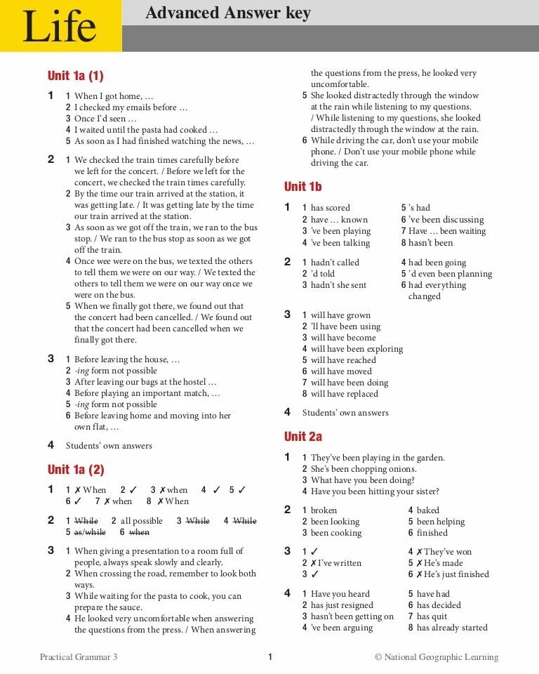 Intermediate unit 2. Speakout pre-Intermediate тесты. National Geographic Advanced Test 1 Units 1 and 2 answers ответы. Life Elementary National Geographic Unit 1 Test Key Unit. Speakout Elementary Unit Test 1 ответы.