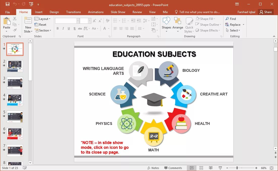 Powerpoint интерактивная. Powerpoint templates education.
