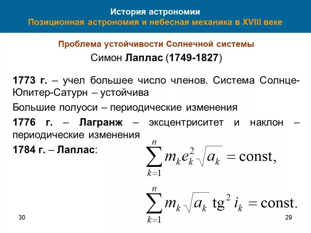 Гипотеза пьера лапласа