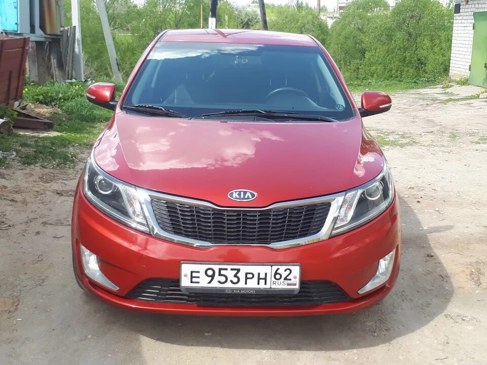 KIA Rio (3G) 1.6 бензиновый 2013 Комплектация Prestige на DRIVE2