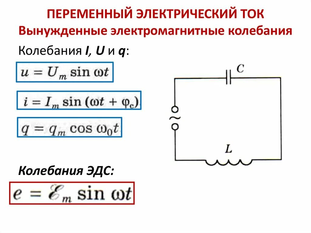 Трансформатор колебаний. Формулы переменного тока по физике 11 класс. Переменный электрический ток формула 9 класс. Переменный ток формулы 11 класс. Уравнение переменного тока формула.