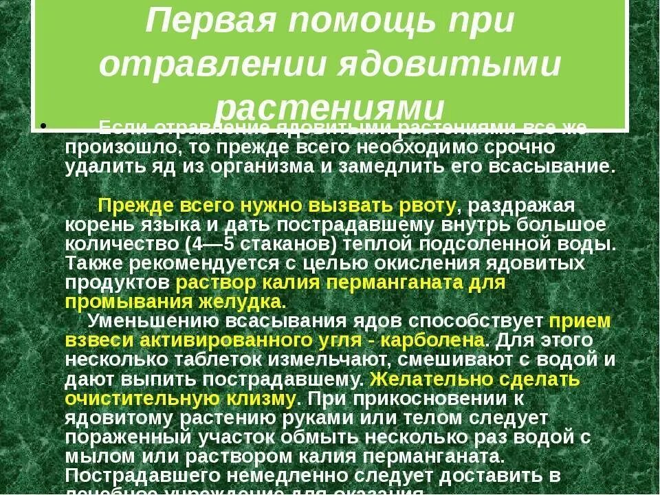 Первая помощи при отравлениеядовитыми растениями. Первая помощь при отравлении ядом. Отравление ядовитыми растениями первая помощь. Неотложная помощь при отравлении ядовитыми растениями. Отравление отравой