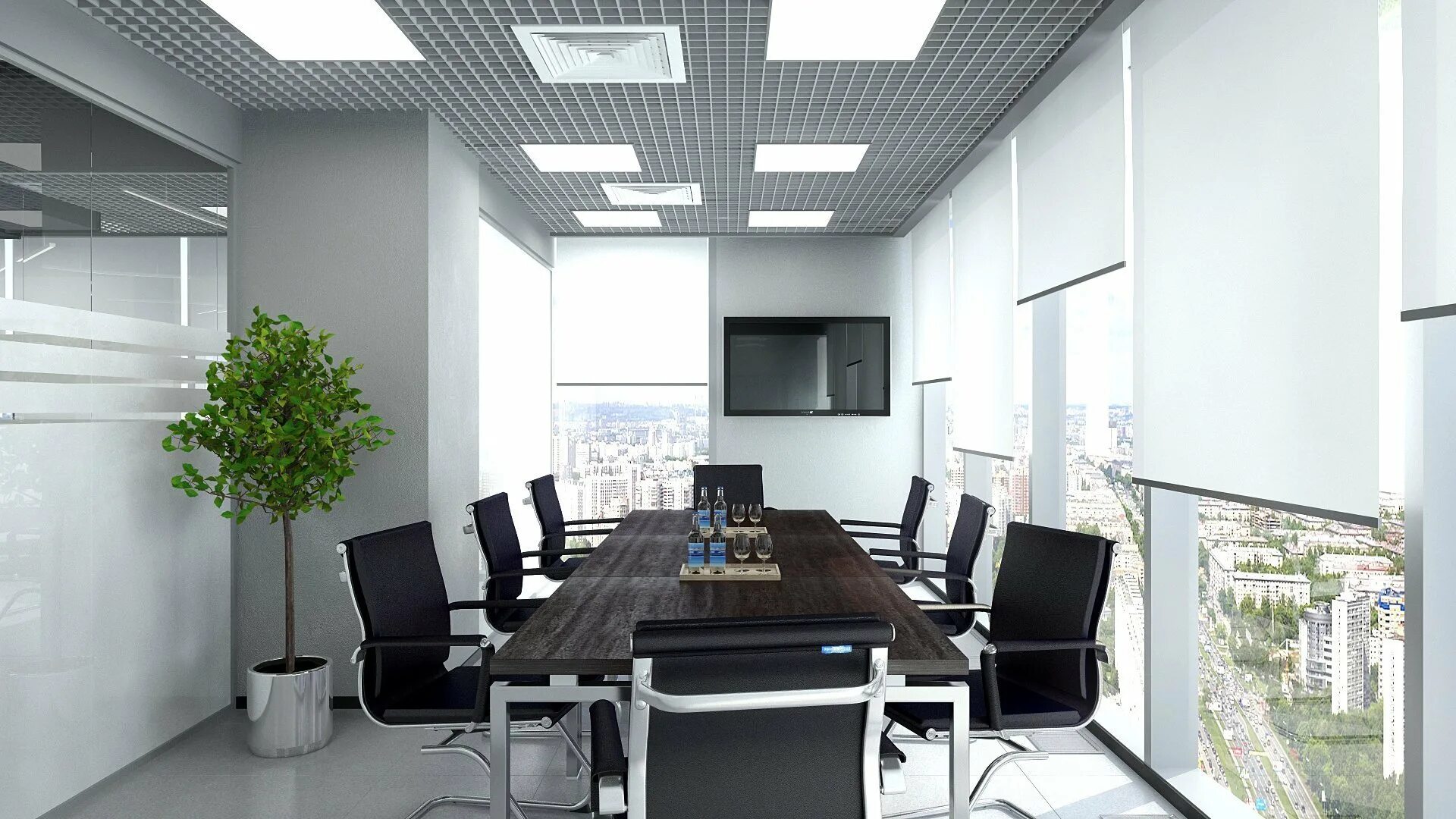 Офис фон. Фон для конференции. Офис с белыми стенами. Бизнес офис. Современный офис.