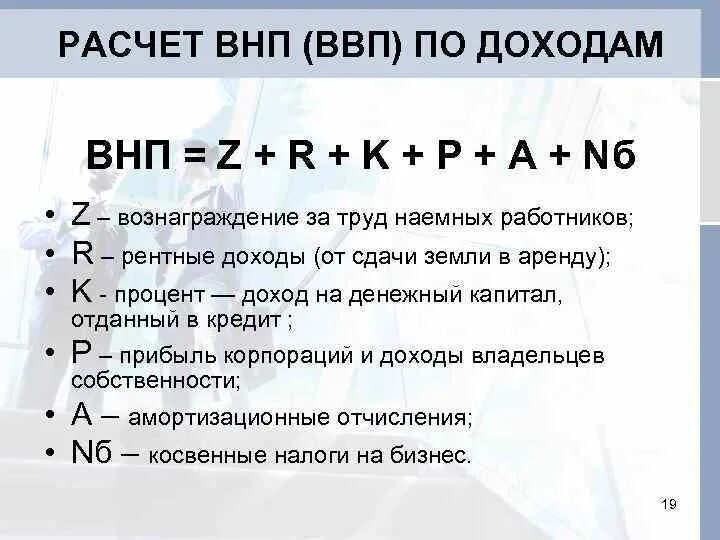 Как посчитать валовый национальный продукт. ВНП формула расчета. Как определить ВНП по доходам. Валовой внутренний продукт ВВП формула расчета.