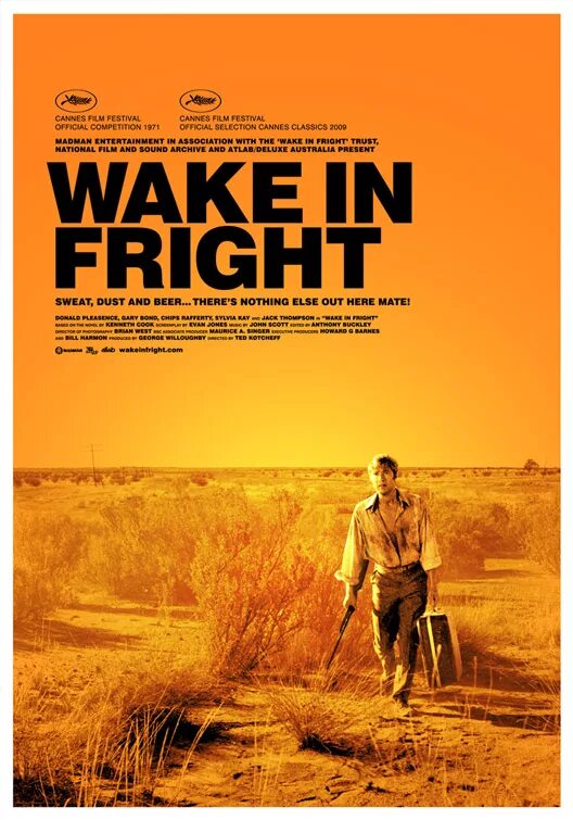 Опасное пробуждение. Wake in Fright 1971. Wake in Fright (1970). Wake in Fright 2017 poster.