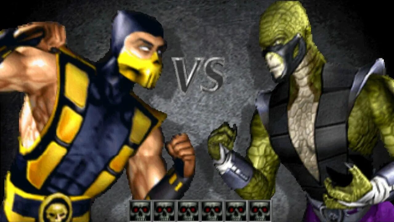 Рептилия против. Mortal Kombat 4 n64. Mortal Kombat 4 Reptile. Scorpion vs Reptile. Nintendo 64 Mortal Kombat 4.