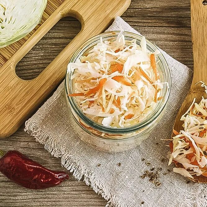 капуста при квашении засопливилась.