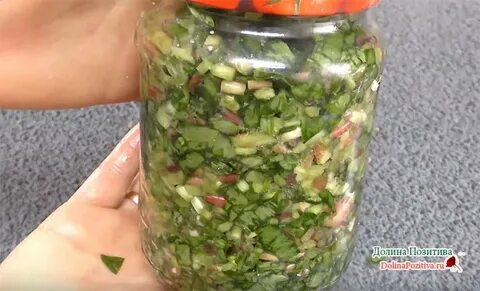 Засолка черемши