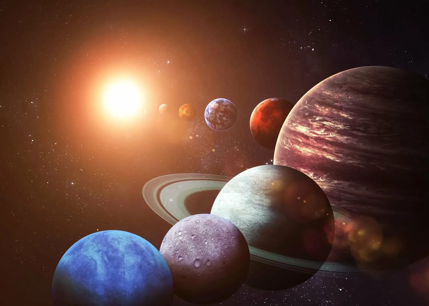 Новые 7 планет. Планеты гиганты Юпитер Сатурн Уран Нептун. Солнечная система Планетная система. Парад планет солнечной системы. Космос планеты.