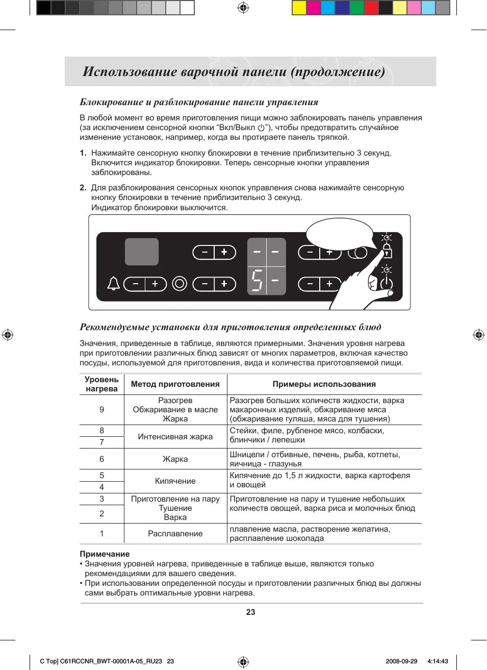 Как пользоваться варочной панелью. Как пользоваться варочной панелью