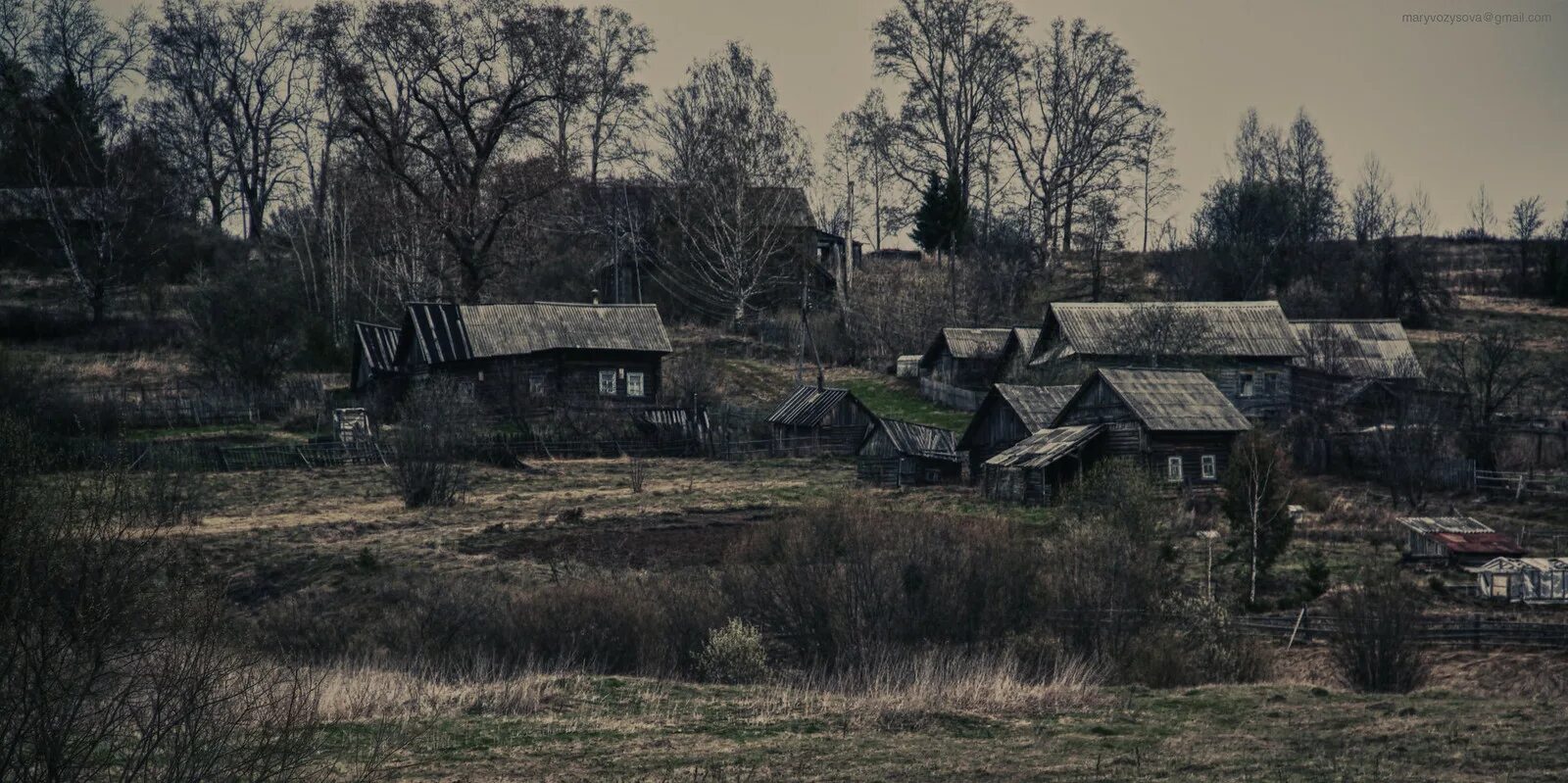Деревня могильники