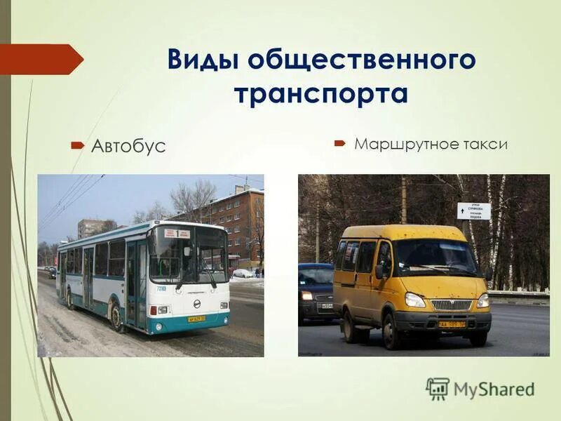 Маршрутного такси троллейбусов и автобусов. Виды общественного транспорта. Автобус вид транспорта. Общественный транспорт маршрутка. Транспорт для презентации.