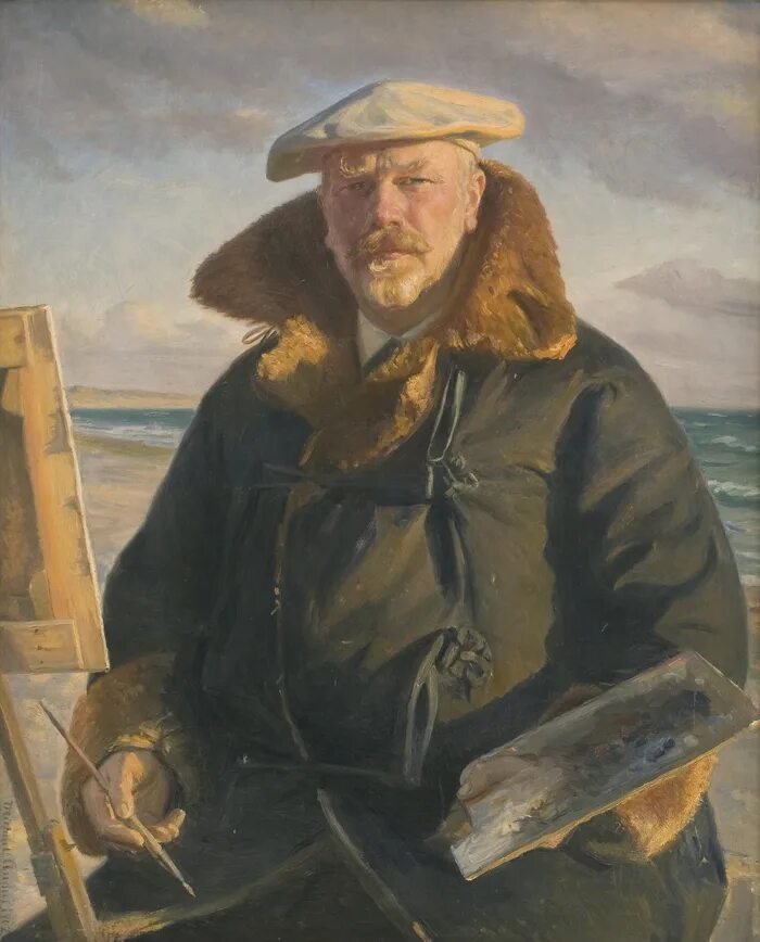 На автопортрете художник изображен в изыска. Художник michael ancher. анкер микаэль (1849-1927). майкл питер анчер (1849–1927).. микаэль анкер художник.