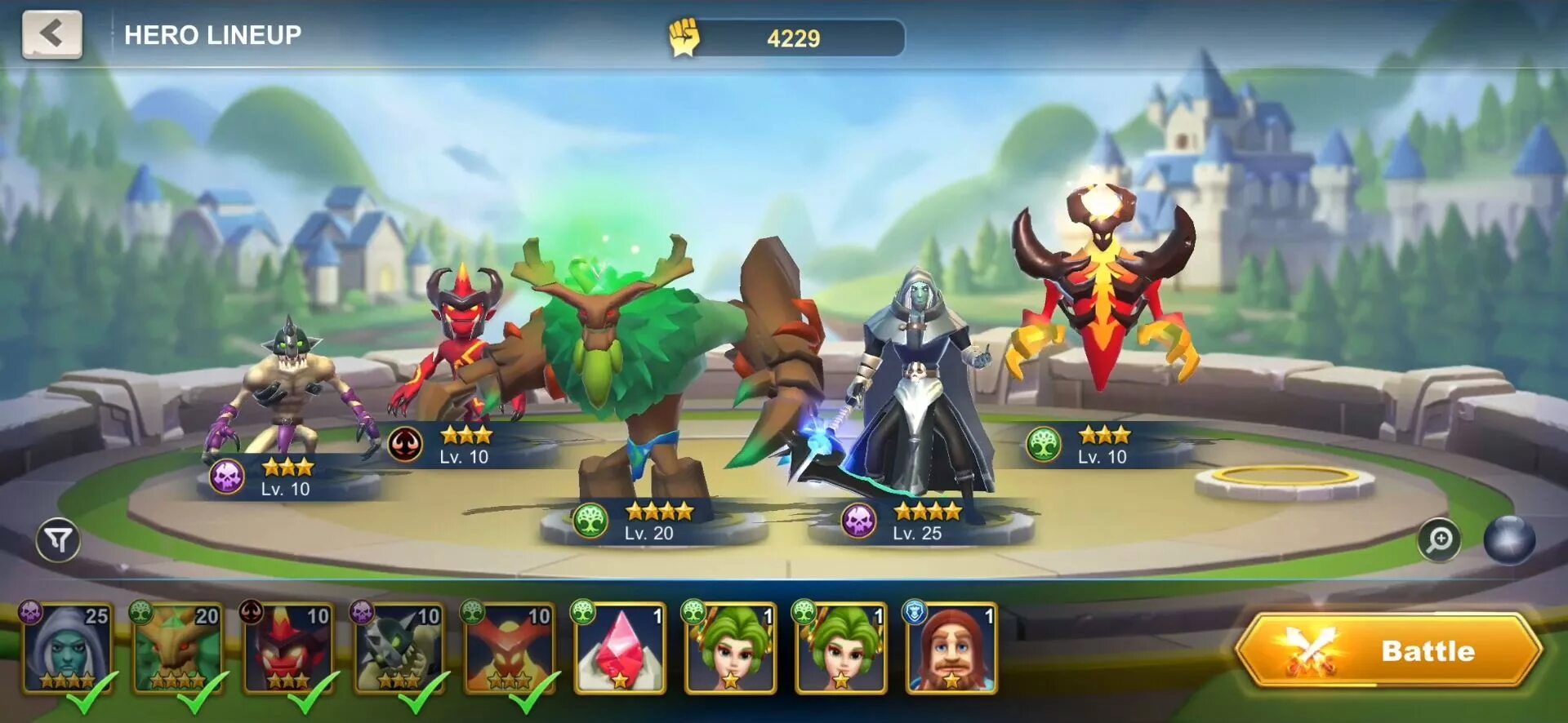 Битва героев лучшие герои. Idle Heroes битва. Idle Heroes герои. Legendary Heroes на андроид.