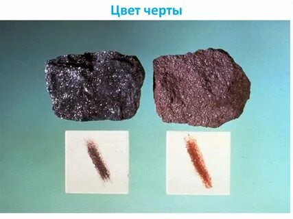 Черта минерала