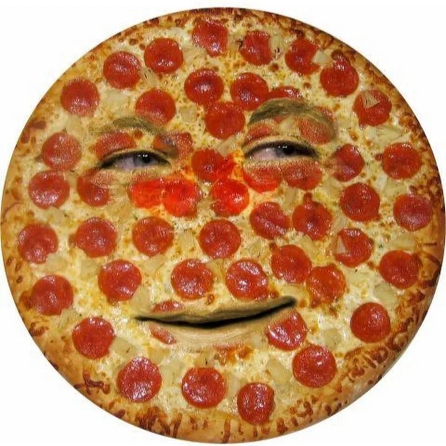 Pizza face