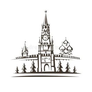 Москва кремль графика