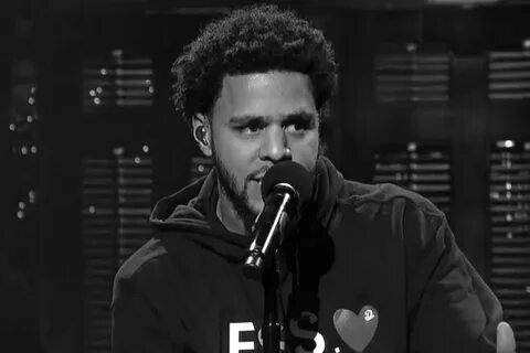 J Cole Hair : J Cole drops.