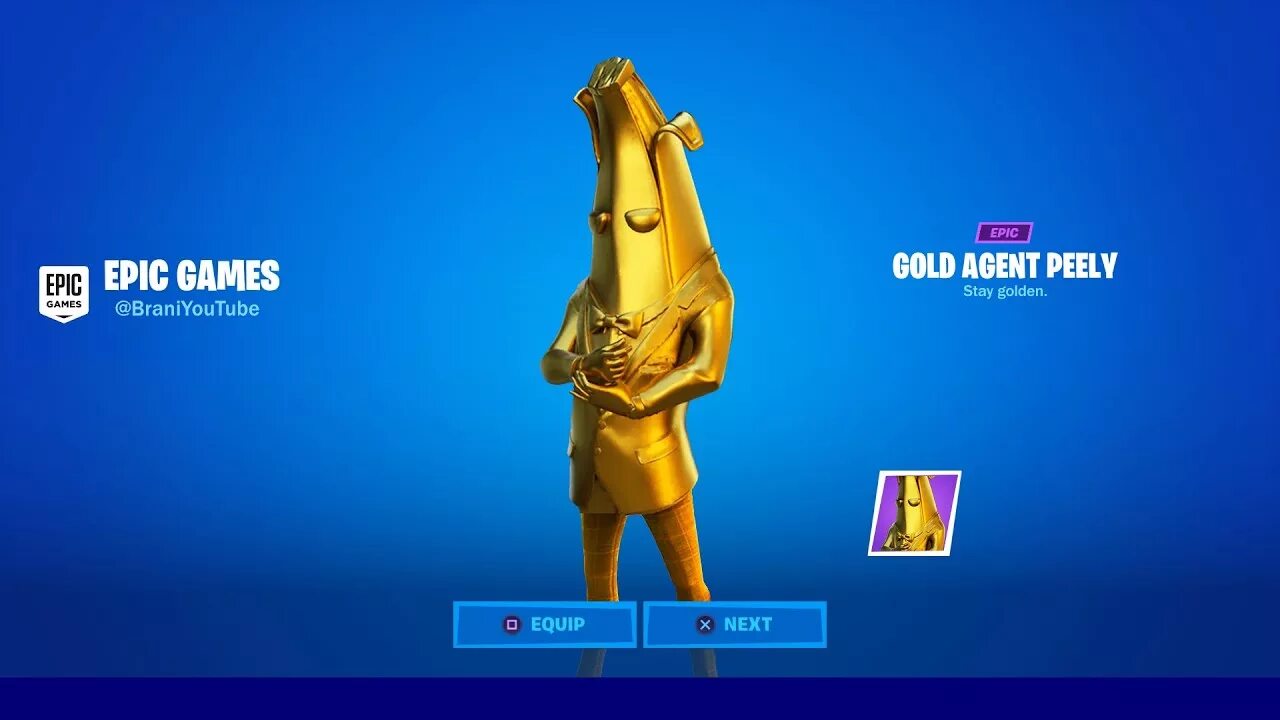 Золотой агент. Fortnite agent peely. fortnite gold agent peely. skin agent peely. не полностью золотой peely.