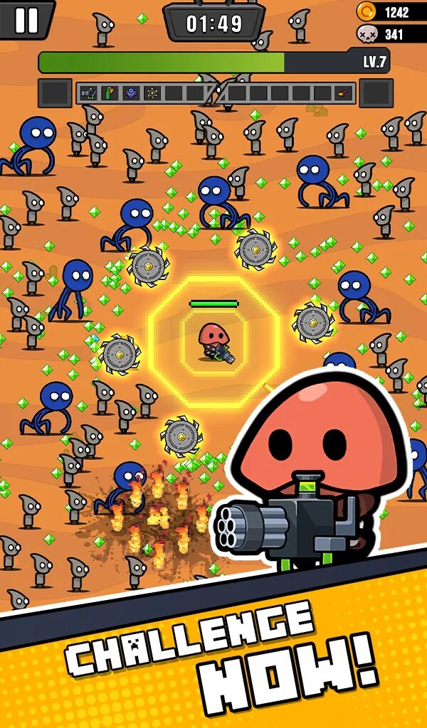 Tiny Hero Survival io. Игра little Heroes Android. Survival io на ПК.