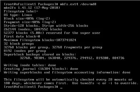 Dump linux