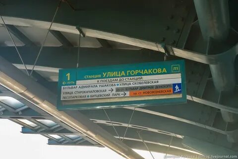 Бутовская линия схема