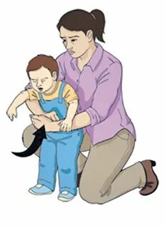 Прием геймлиха детям старше года
