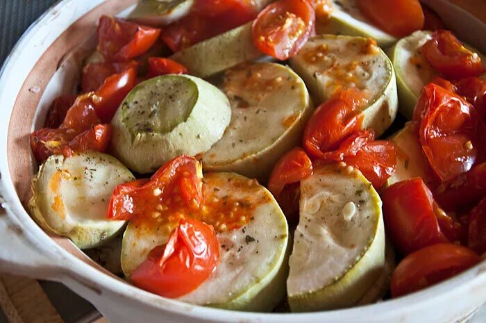 запеченные овощи температура