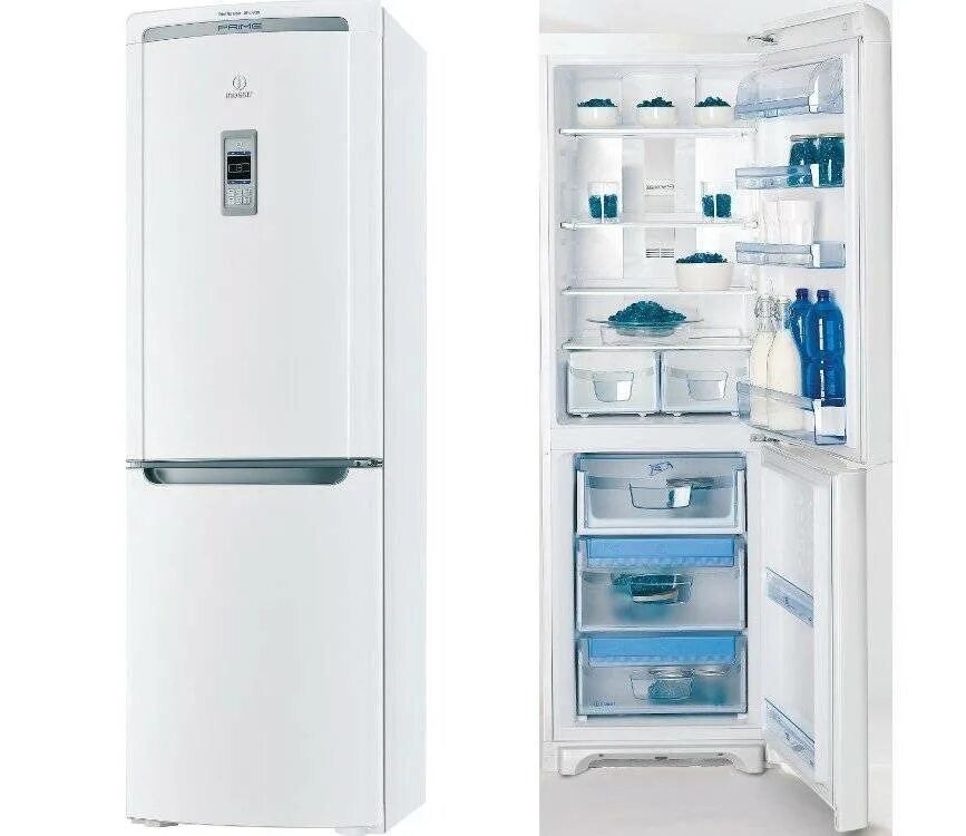 Холодильник Индезит двухкамерный ноу Фрост. Индезит с дисплеем